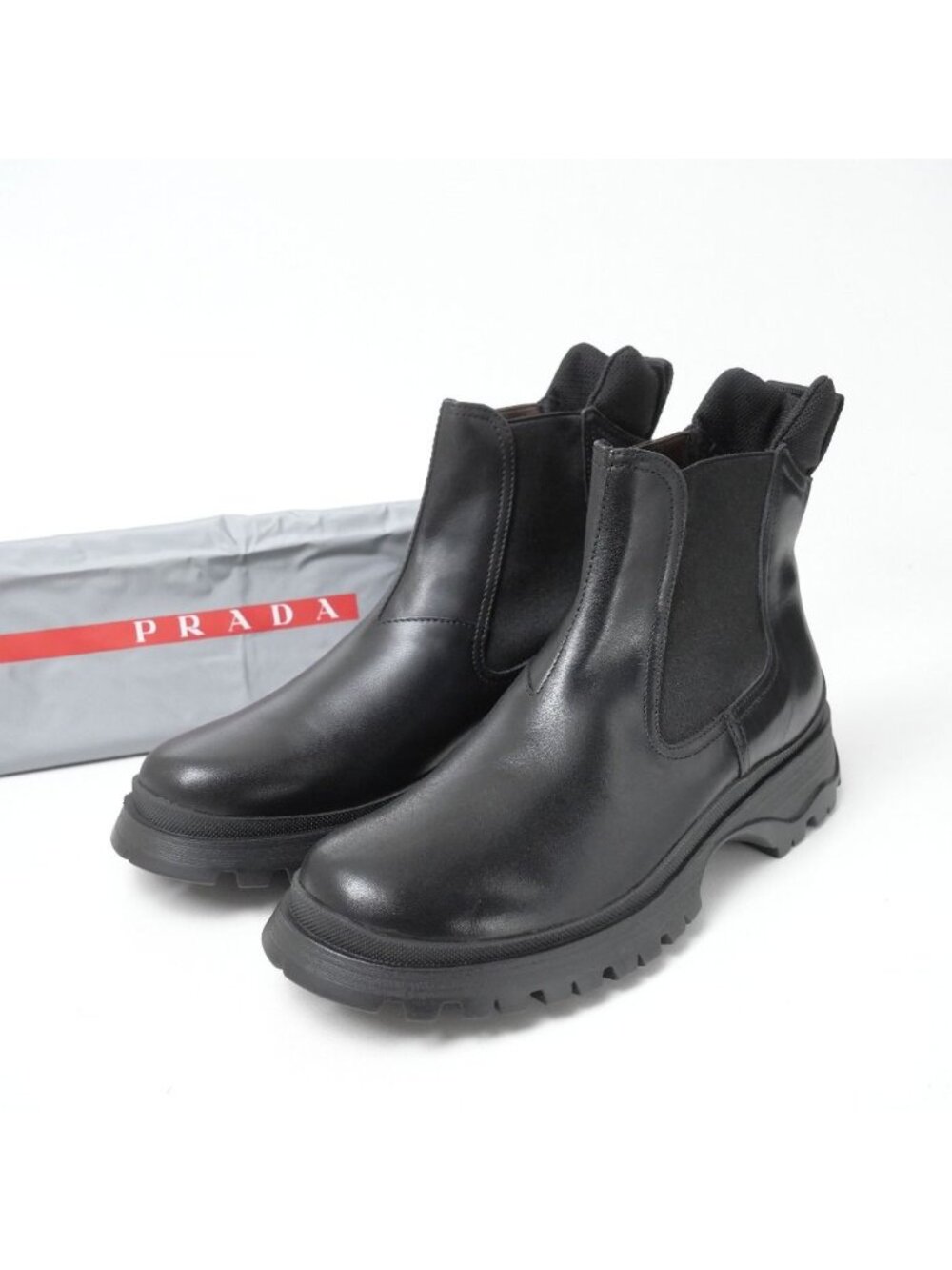 Prada Boots Chelsea Side Gore RB
